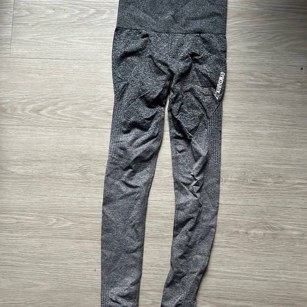 Gray leggings for working out from Gymshark